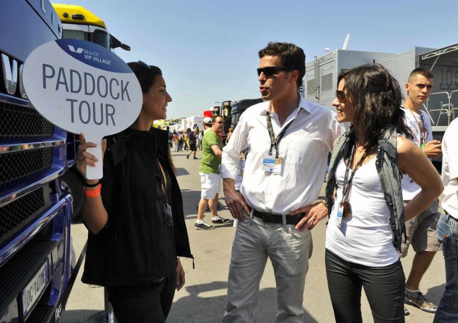 visita al Paddock