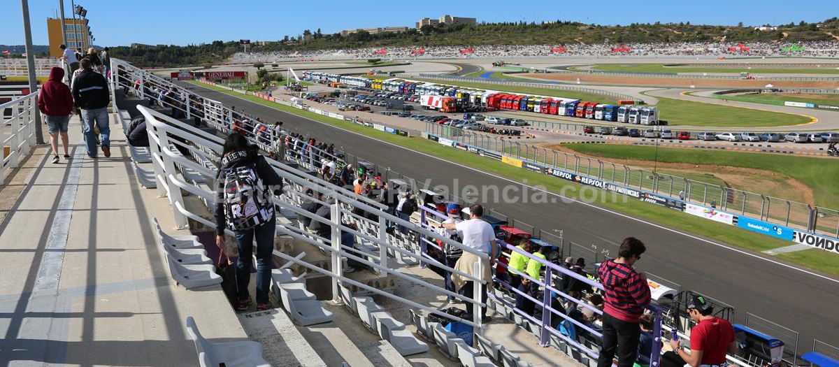 Entrée Tribune Boxes Moto GP Valence