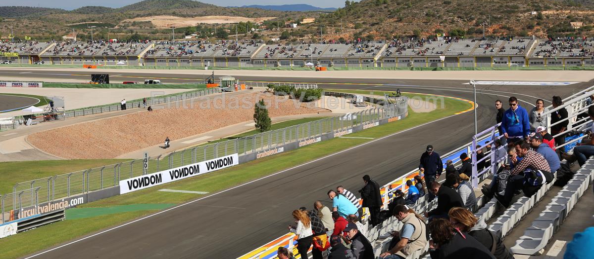 Tribune Boxes MotoGP Valence